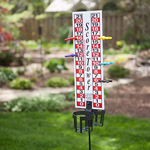 Marcador de Cornhole ScoreTower para evitar olvidos de puntuacion 2