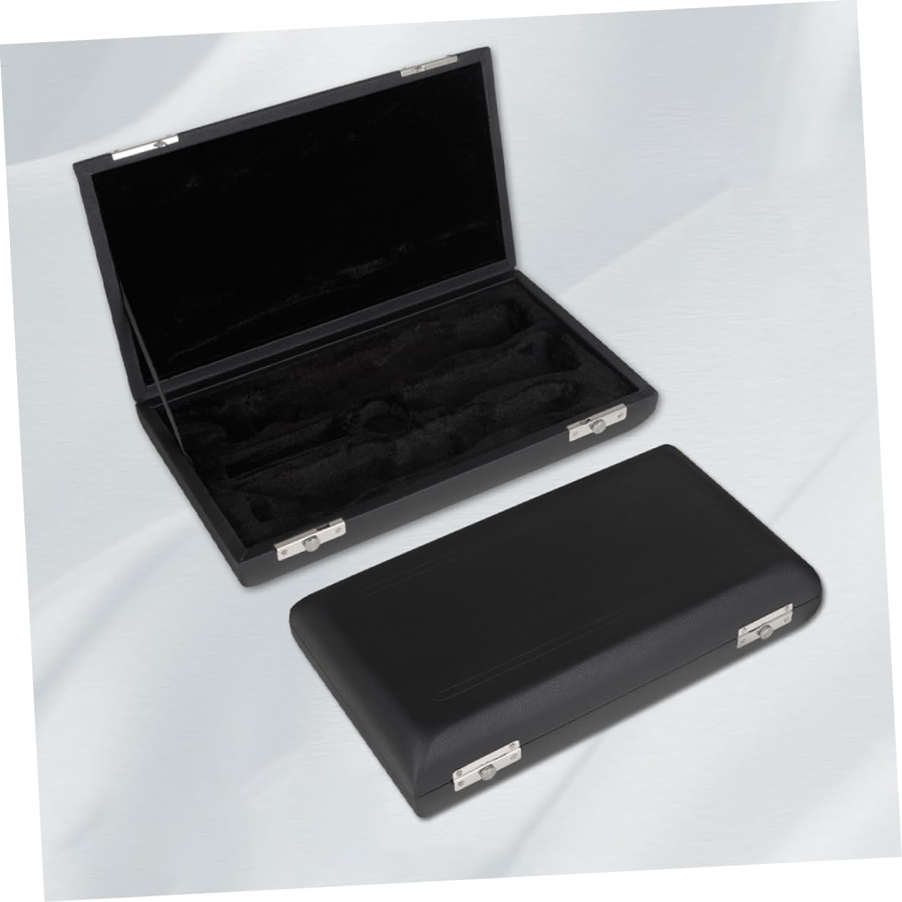 VICASKY Estuche de Almacenamiento para Oboe, Pu y Metal, Cierre a Presión, Resistente al Agua Golpes, Portátil para Viaje y Protección