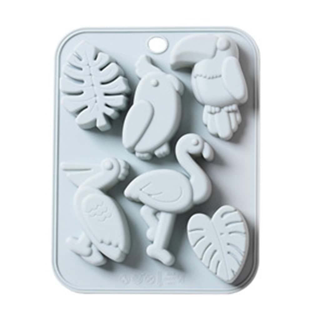 NEWFT Silicone Bird Cake Decorating Tool Candy Chocolate Mold Silicone for Kitchen Baking