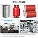 ErShangMao Industrial IBC Drum Blanket Heater 55 Gal/275 Gal, Metal Oil Drum Heater, 0~120℃ Adjustable Temperature, Insulation Materials,Full-Wrapped Design for Rapid Heating 55gal/200L