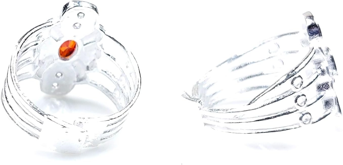 Shree Shobha CollectionSilver Toe Ring for Womens Free Size Adjustable Weight - 6 Gm Approx