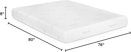 Miniatura 2 de Furinno Angeland Luxury III - Colchón de espuma viscoelástica con infusión de gel, certificado CertiPUR-US, alivio de presión, hipoalergénico, 8