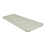 EIOKIT Silicone Heat Resistant Mat, Protects Surfaces from Heat Damage, Provides Slip Resistance, and Offers Multipurpose Storage for Hot Hair Styling Tools (1 Pack, Beige)