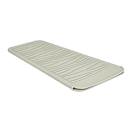 EIOKIT Silicone Heat Resistant Mat Pouch for Hair Styling Tools, 1 Pack, Grey, Silicone, Flat, Dry Hair, 11 x 5.3 inches, 55 grams, 480 degrees Fahrenheit, Includes Silicone Heater Surface