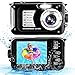 Appareil Photo Etanche  10FT 1080P Full HD 30MP, Appareil Photo Etanche à Zoom numérique Anti secousse 16X pour la plongée en apnée