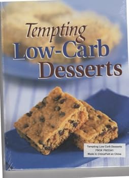 Hardcover Tempting Low-Carb Desserts Book