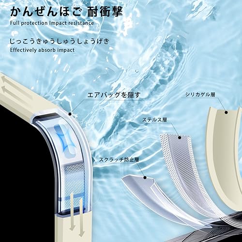 danliangqifei iPhone 12 用の ケース MagSafe対応ケース シリコン 耐衝撃 薄型 人気 アイフォン 12 カバー スマホケース 軽量 tpu レンズ保護 ストラップホール付き 傷つき防止 落下防止 黄変防止 6.1インチ（ホワイト ）