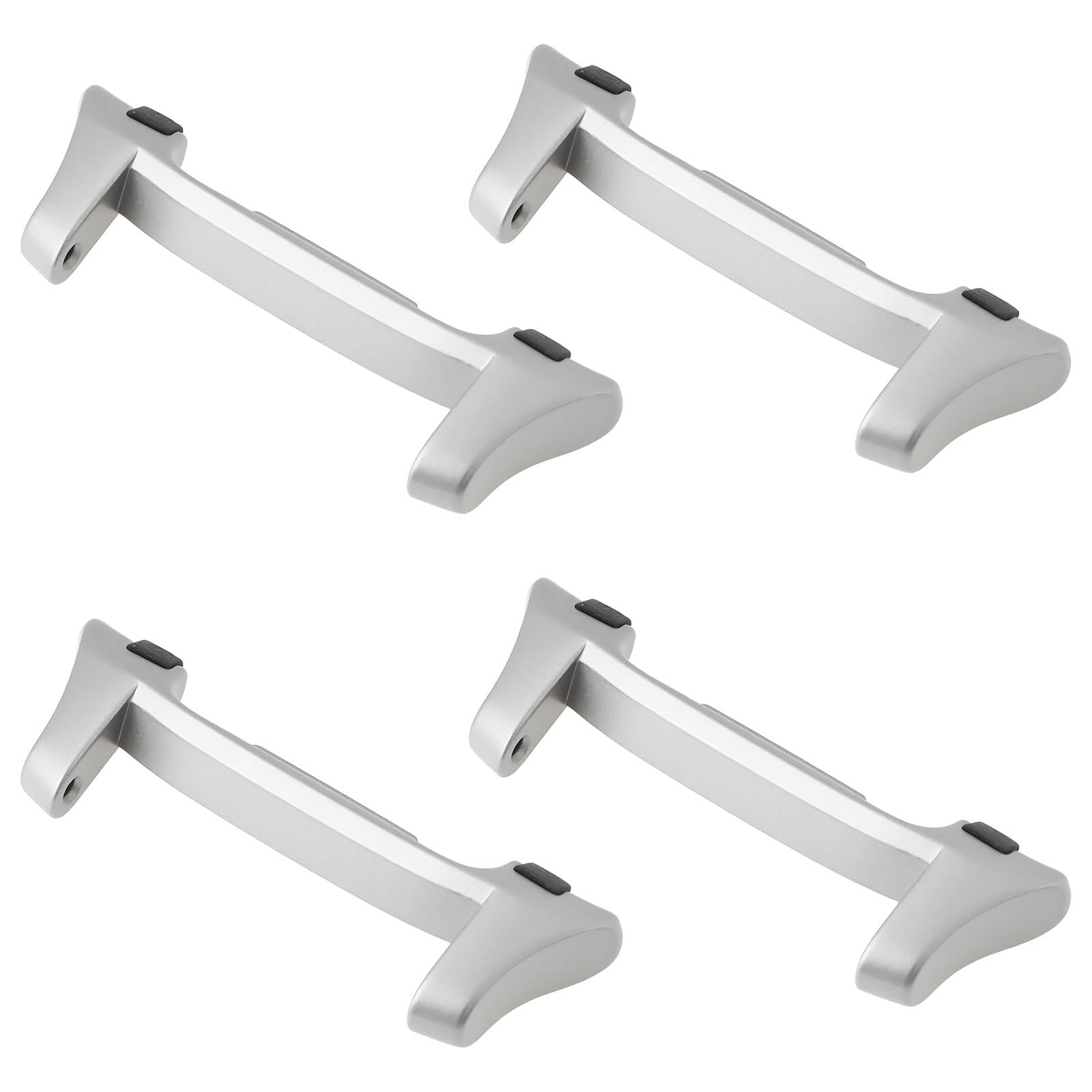 4Pcs Silver Watch Band Adapters 20mm Compatible with Samsung Galaxy Watch8 Classic 46mm 40/44mm