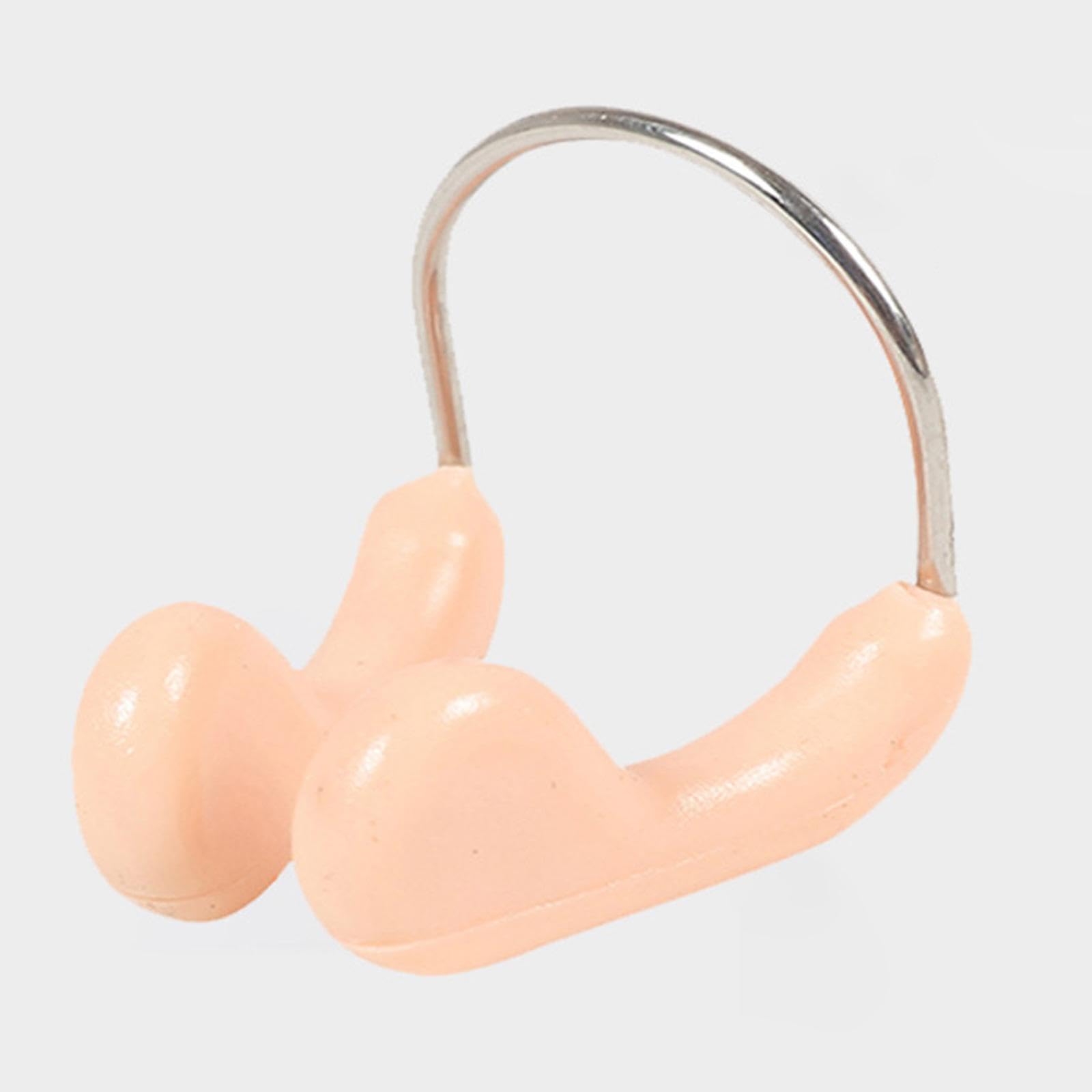 RNXRZANK 3xSwimming Noses Swim Nose Clip Reusable Silicone Stainless Steel Noses Nose Protector for Surfing Outdoor