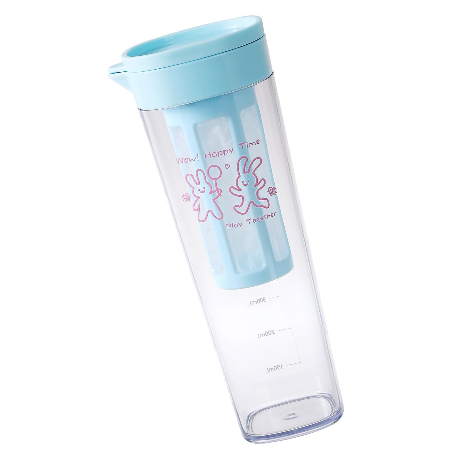 TQUXNGA Bottle with Built in Strainer for Brewed Tea and Flavored Drinks Easy to Maintain and Store Complimentary Water Flask