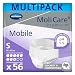 Produktbild MoliCare Premium Mobile Einweghose: Diskrete Anwendung bei Inkontinenz für Frauen und Männer, 8 Tropfen, Gr. S (60-90 cm Hüftumfang), 4x14 Stück