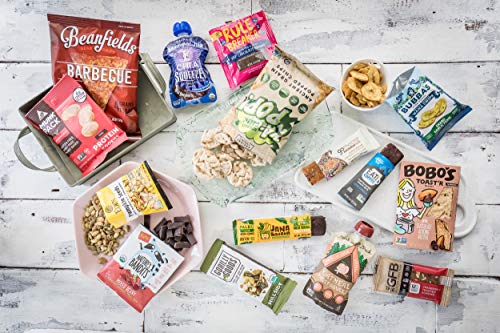 Vegan Gluten Free Dairy Free Healthy Snacks: Variety of Premium Vegan GF Snacks For A Vegan Gift Basket, Vegan Care Package, Or Gluten And Dairy Free Snacks Gift Baskets.