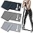A AZURELIFE Resistance Bands,Professional Long Non-Latex Elastic Stretch Bands,Exercise Bands for Physical Therapy, Yoga, Pilates, Rehab, at-Home or The Gym Workouts, Strength Training