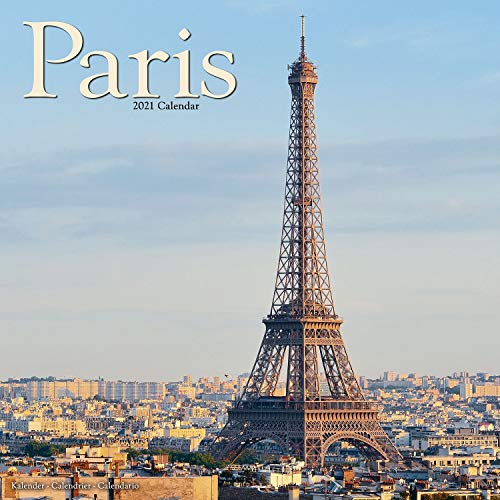 Paris France Calendar - Calendars 2020 - 2021 Wall Calendars - Photo Calendar - Paris 16 Month Wall Calendar by Avonside