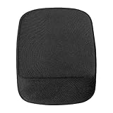 STAPLES 136619 Memory Foam Mouse Pad 9.2-Inch x 7-Inch x .83-Inch Black