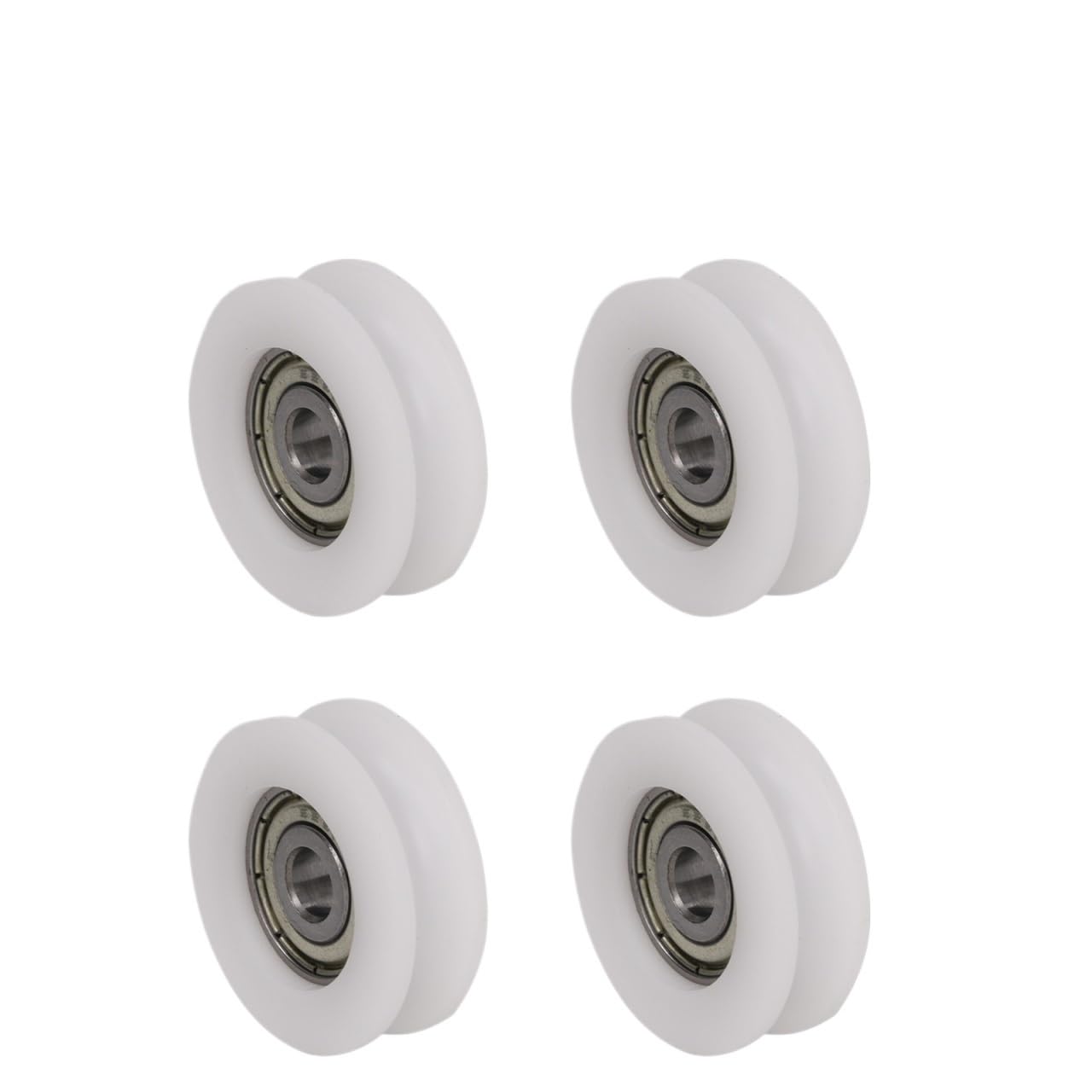 Réparer un rail coincé avec les rouleaux de porte de douche poulie à roulement nylon 30x10x6mm
