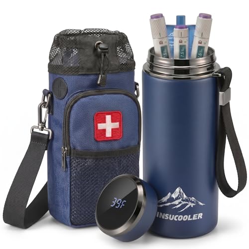Image of Insulin Cooler Travel Case with Temp Display, 900ml