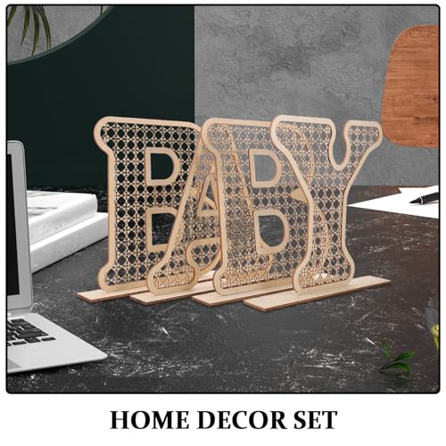 Figuras de madera decorativas para ordenar el cuarto infantil con estilo 3