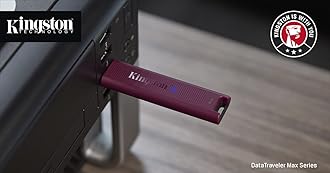 Kingston DataTraveler Max - 1TB - USB 3.2 Gen 2 Flash Drive Type-A - Up to 1,000MB/s Read, 900MB/s Write