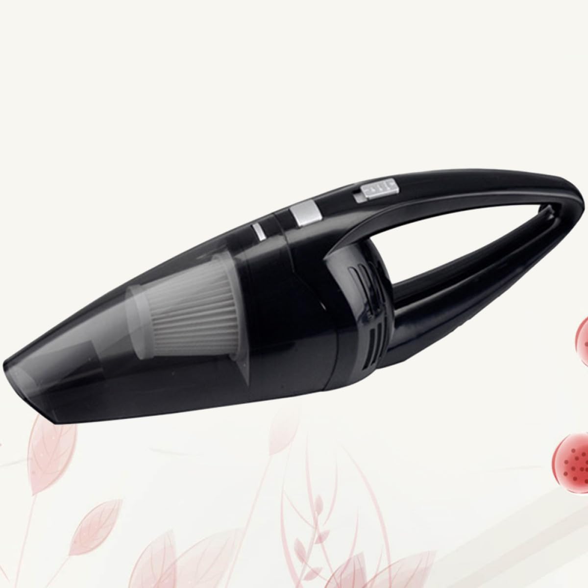 Aspirapolvere per Auto Portatile 120W Potente Uso Bagnato e Asciutto, Leggero in ABS Accessori Spazzola e Beccuccio per Pulizia Auto e Casa