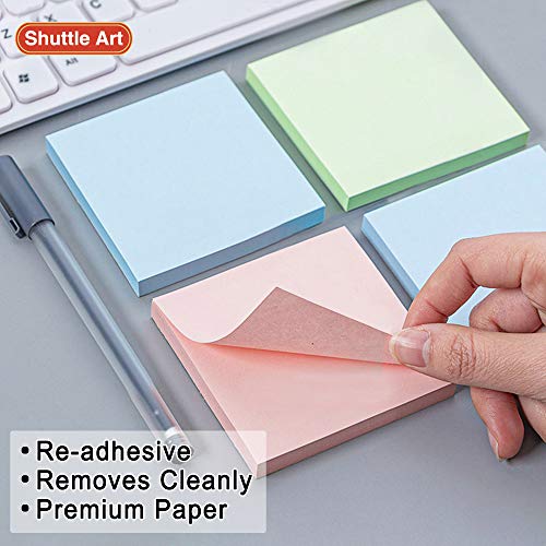Set de 15 Bolígrafo Gel Pastel Shuttle Art y Notas Adhesivas miniatura 5