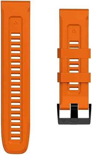 QuickFit - Correa de silicona para reloj inteligente Garmin Fenix 7X 7 Solar6X 6 Pro 5 5X Plus 3 3HREpix Smartwatch Band 11