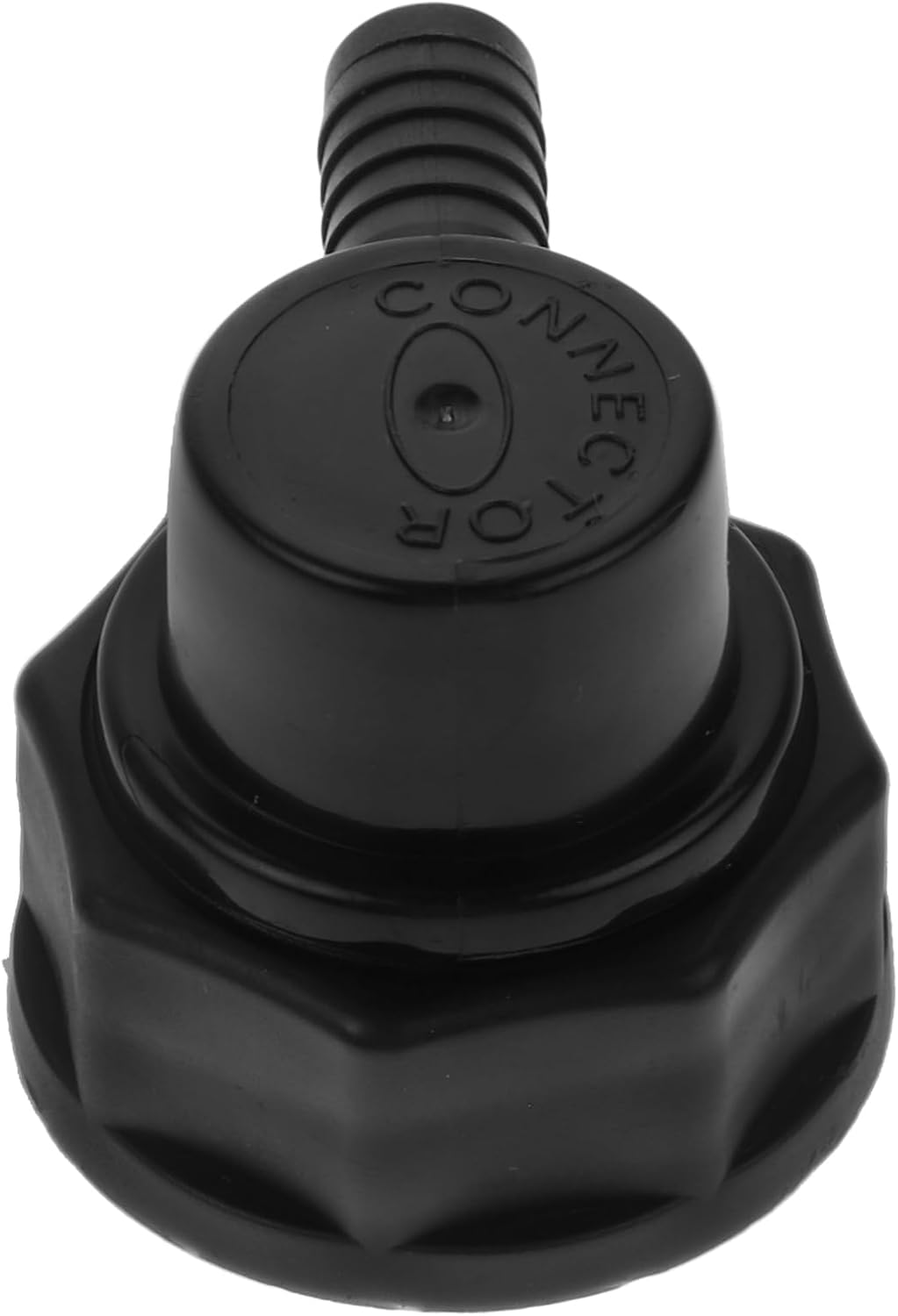 Syrup Bag Connector PE Black Leakproof Fitting for Beverage Dispensers