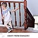 KACQIHTU Safety Net Protection Rope Net Baseball Net Kids Pet Stair Balcony Protection Net Baseball Softball Backstop Nets Knotless Polyester Sports Netting Black