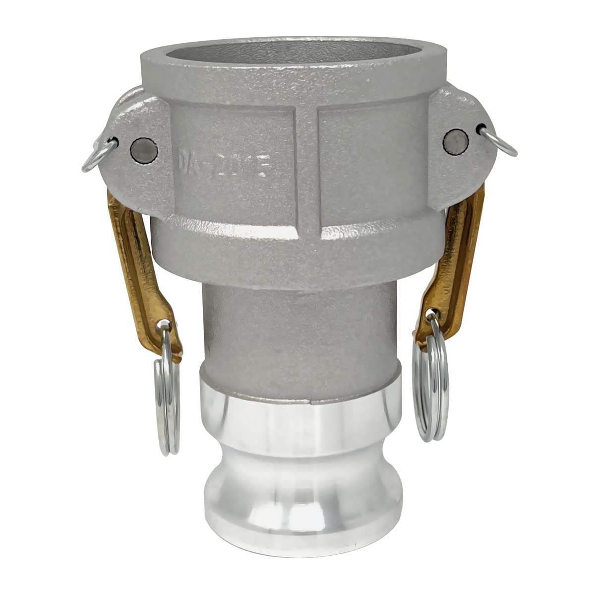 Gloxco Aluminum Type DA Cam and Groove Hose Fitting, Reducer, 2