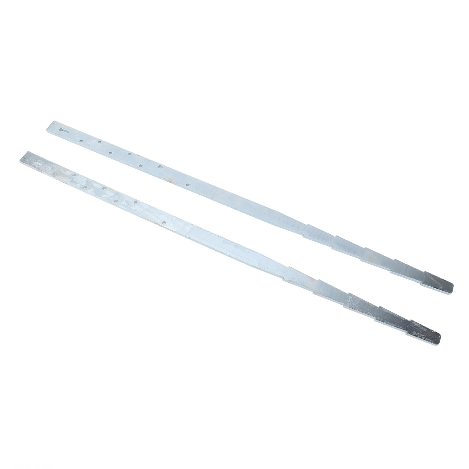 Estacas de Reparación de Postes de Cerca, Acero Resistente para Soporte de Cerca de Madera, Fijación Duradera de 74 Cm para Cercas Inclinadas