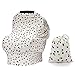 Couverture d'allaitement pour l'allaitement, Busy Mom Siège d'auto pour bébé Super doux en coton multi usage écharpe d'allaitement housse de poussette pour bébé pour filles et garçons