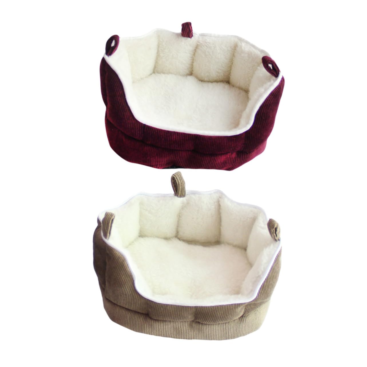 FOMIYES 3stücke Sofa Für Nagetiere Bequeme Hängematte Für Frettchen Meerschweinchen Hamster Und Andere Kleintiere Kaffee Farbe Kuschelig Und Warm Schlafen Und Entspannen