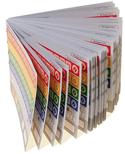 Image of GamewrightT Qwixx, Action Card Game, 3 Sets of Cards, Ages 6+, 3 Players
