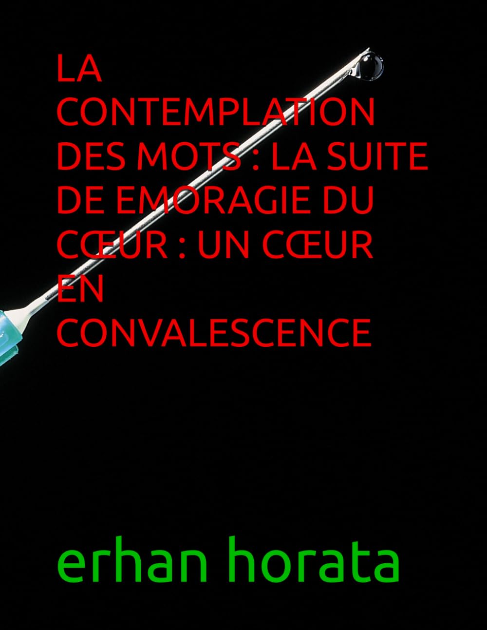 LA CONTEMPLATION DES MOTS : LA SUITE DE EMORAGIE DU CŒUR : UN CŒUR EN CONVALESCENCE