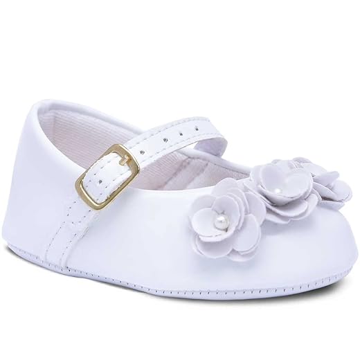 Sapatilha Bebe Pópidi Infantil Menina Mini Flores 01.08