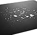 KCHEX Teather Black Leather Desk Pad PU Leather Desk Mouse Mat Blotters Organizer for Gaming, Writing, Working (34
