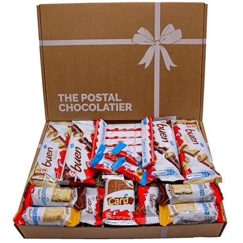 Bueno Chocolate Gift Box Hamper Letterbox Friendly Chocolate Gift for Birthdays Thank You Get Well Soon & Treats Bueno Happy Hippo & Cards Selection for Him & Her