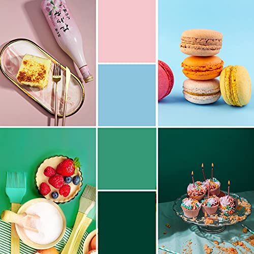 Weekly Top Sale 2 PCS 4 Patterns Backdrops Photography Background Paper Food Jewelry Cosmetic Blogger Video Camera Photo (Color Collision) Weekly Top Sale 2 PCS 4 Patterns Backdrops Photography Background Paper Food Jewelry Cosmetic Blogger Video Camera Photo (Color Collision)