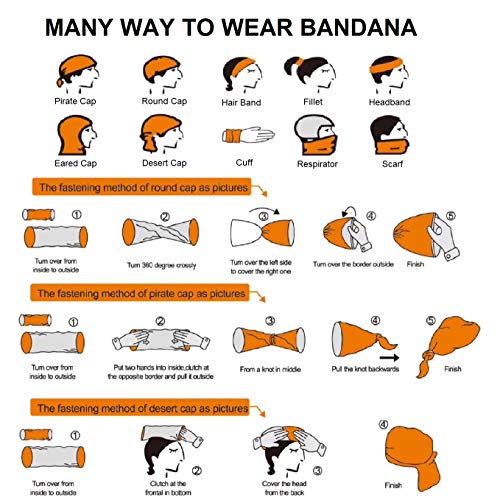 Ooohyeah Funny Seamless Neck Gaiter Face Cover Mouth Mask, Outdoors Bandanas Scarf Headwear Tube For Dust #TOP5