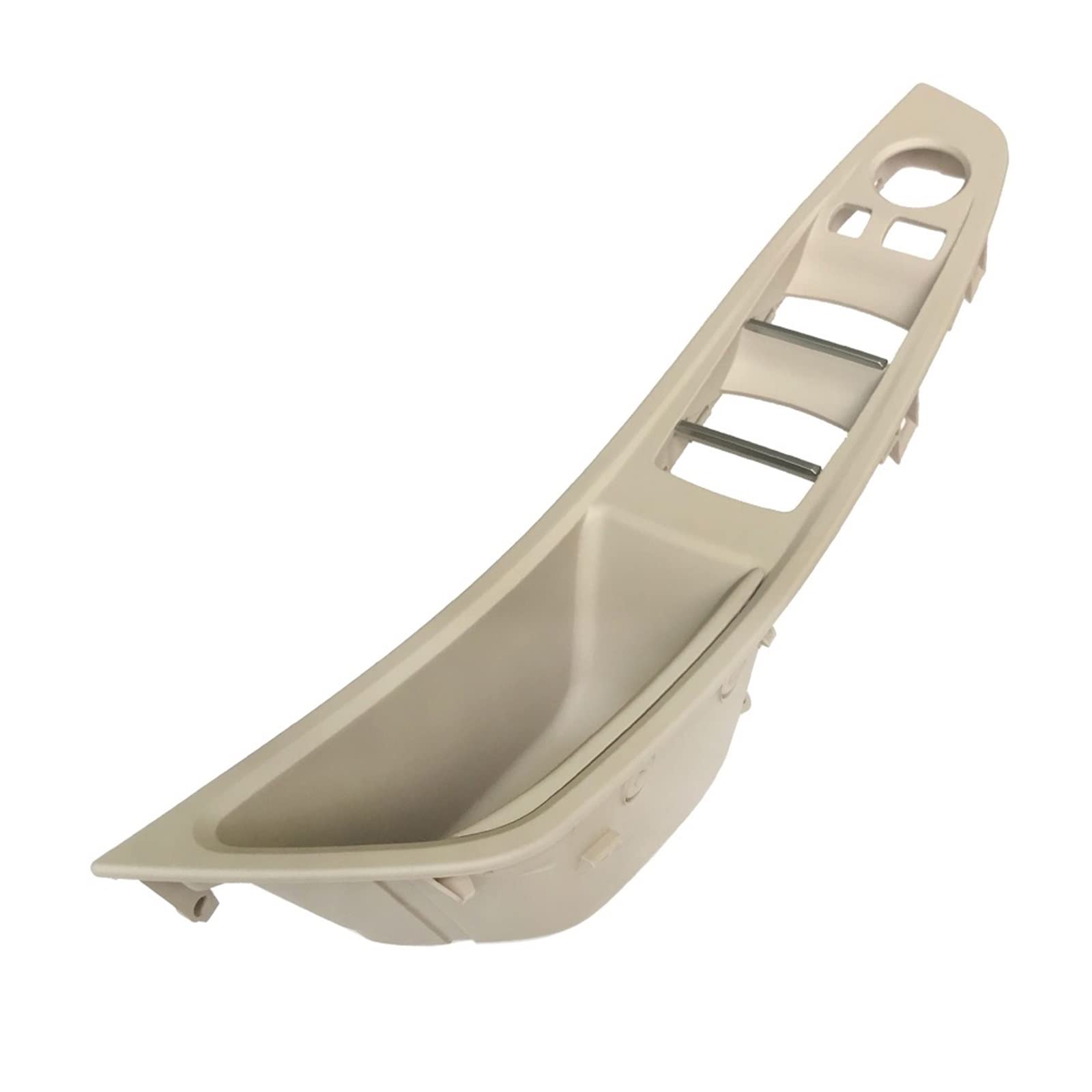 OEXRIGRU Car Interior Door Handles for BMW 5 Series F10 F11 F18 520 523 525 528 530 2010-2017 Car Interior Door Armrest Panel Handle(ModelA Oyster)