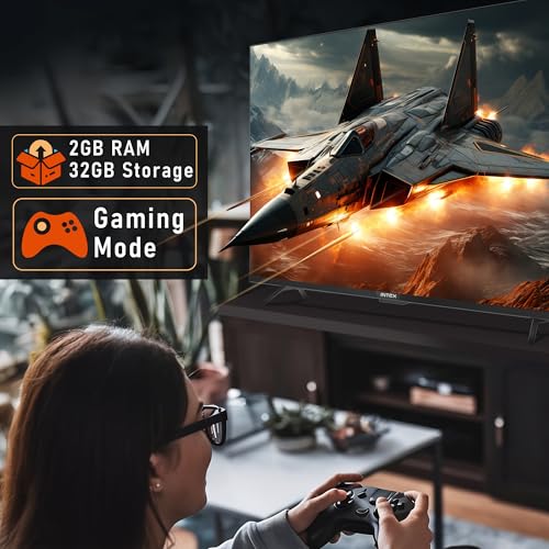 Image of Intex 140 cm (55 Inches) Frameless 4K QLED Smart Google TV | Android 14 | Dolby Vision & Dolby Atmos | 120Hz Refresh Rate | 2GB RAM + 32GB Storage | Google Assistant | Chromecast Built-In | LED-GQ5531
