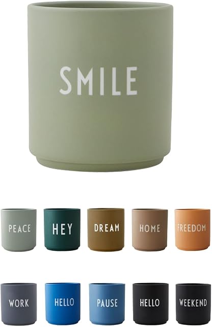 Design Letters Favourite Ceramic Coffee Cup | Gifts for Women, Men | Table Decoration Coffee & Tea Cup | Reusable Coffee Mug | Novelty Coffee Cup with Statement | birthday gifts for women, Friend, Mom