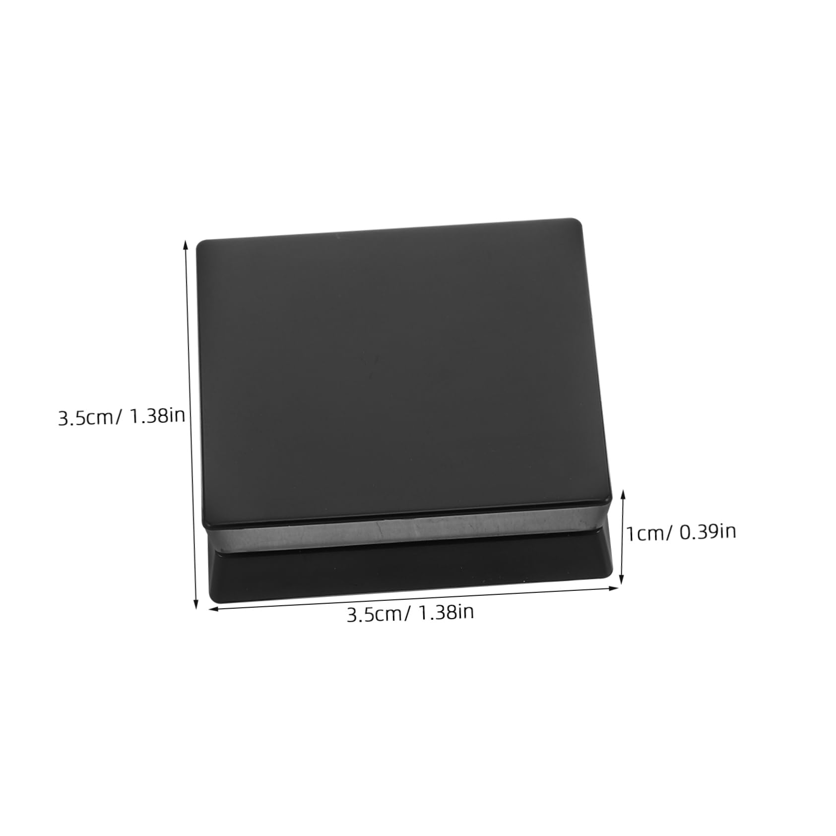 FOMIYES Empty Eyeshadow Pans 2pcs Small Makeup Palette Korean Diy Palette Portable Plastic Organizer