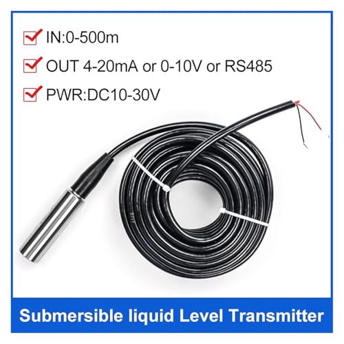 Capteur de niveau de pression d'eau 0-15m avec transmetteur hydrostatique - 3