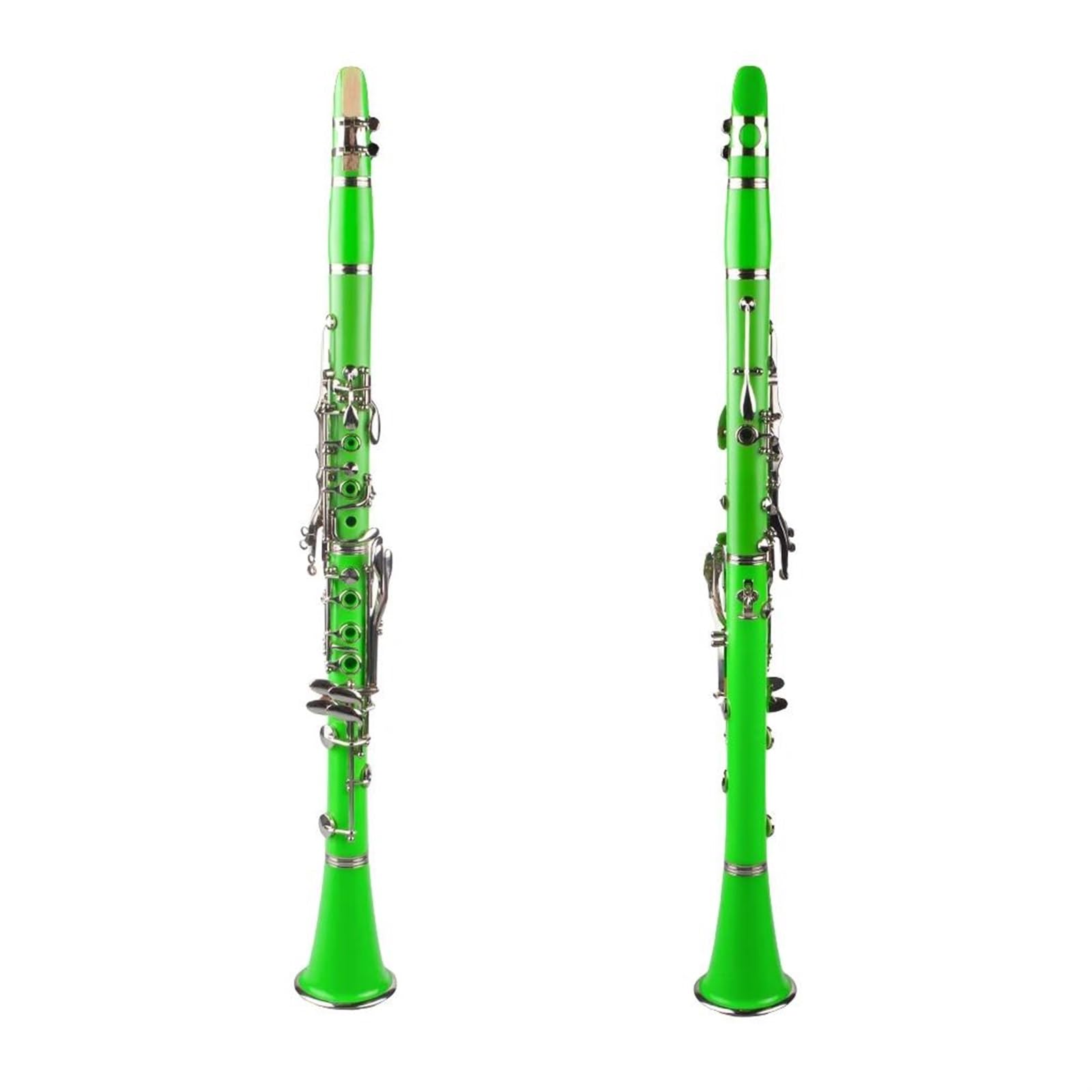 Clarinet Dla Początkujących Zestaw Klarnetów ABS Bb 17 Klucz B Płaski Pasek Do Stroików Futerał Do Przenoszenia Dla Początkujących Instrumentów