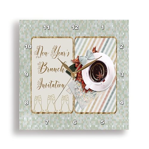 3dRose Wall Clock Silent - 10 inch - Image of