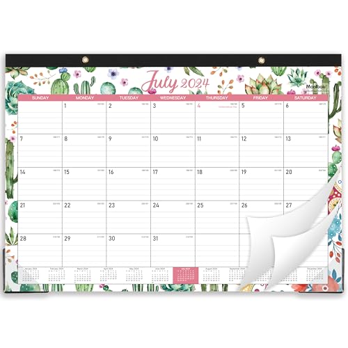 2026 Desk Calendar - Calendar from January 2026 - December 2026,12 Months Desk Pad Calendar, 14.8" x 11.4", Desk Pad, Large Ruled Blocks