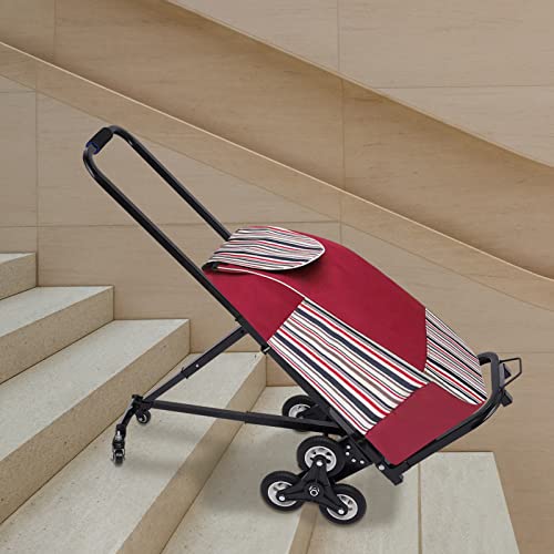 Carretilla plegable para escaleras con 10 ruedas 330 lbs miniatura 2