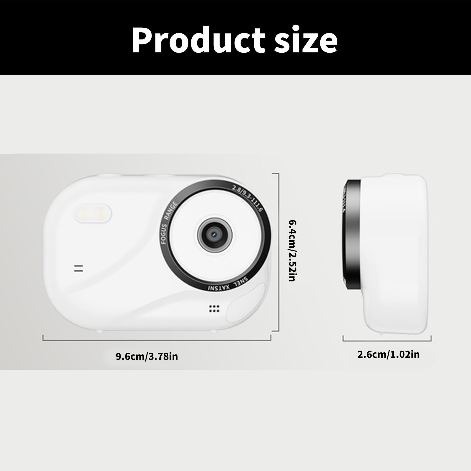 Videoregistratori 4K per fotocamera digitale X1000 48MP, A