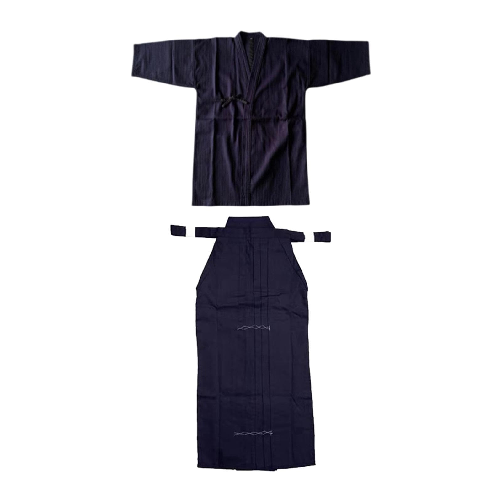 Oshhni Conjunto de Uniforme de Kendo japonés, Traje de Kendo Transpirable, Traje de Artes Marciales